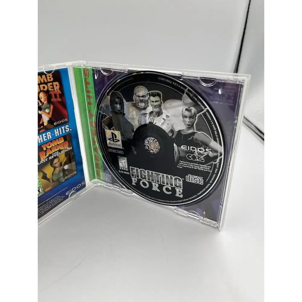 Fighting Force Sony PlayStation 1, 1997 CIB Complete with Manual & Case Nice